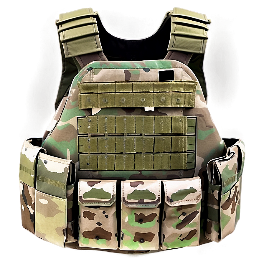 Plate Carrier With Soft Armor Png 06282024