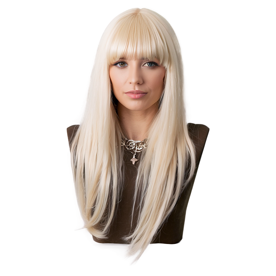 Platinum Blonde Bangs Png 77