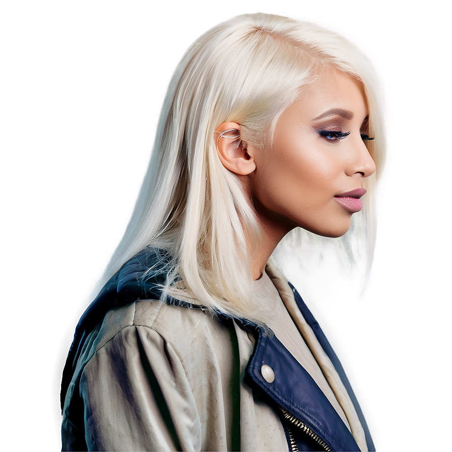 Platinum Blonde Look Png Sqr