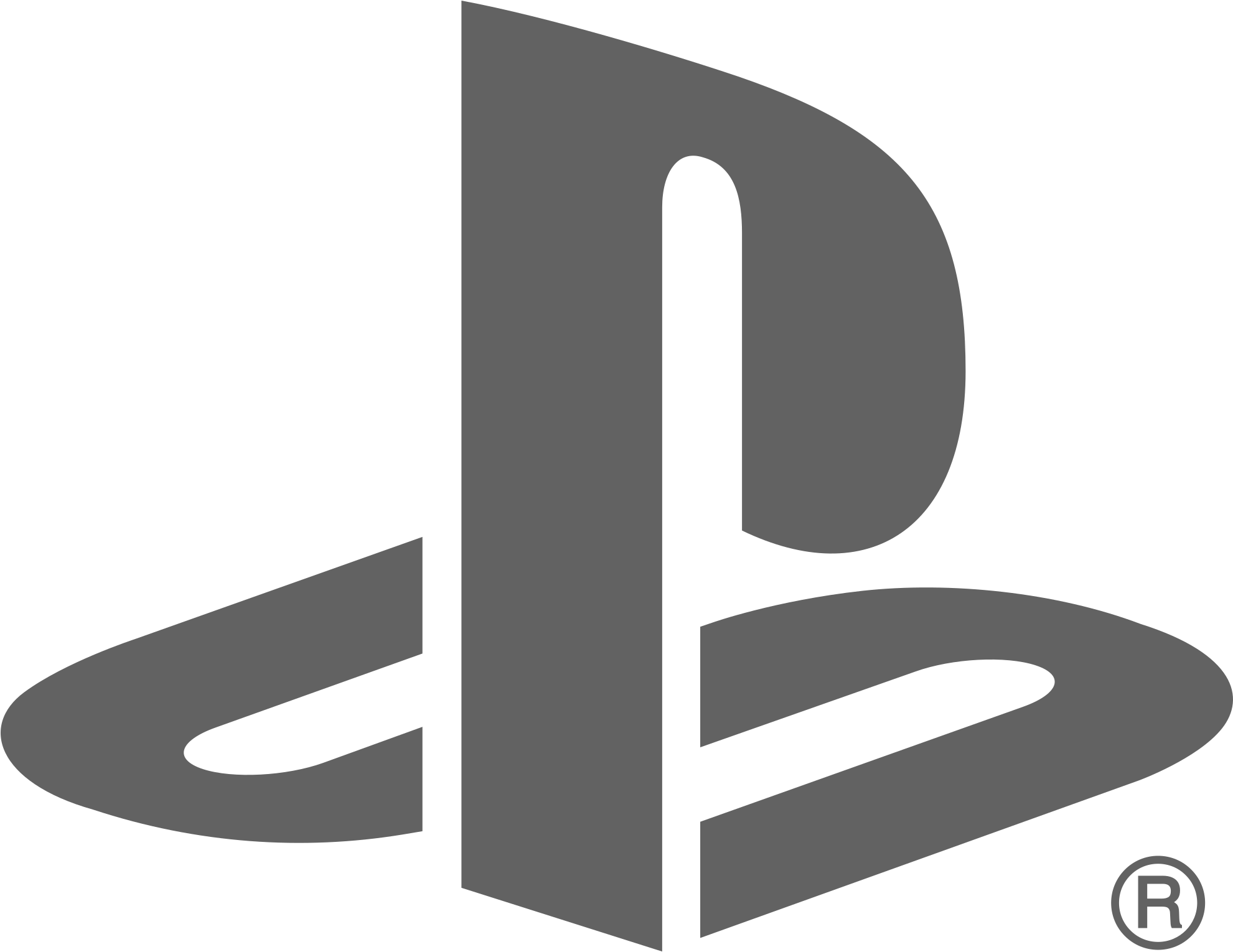 Play Station Logo Blue Background