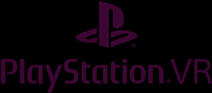 Play Station V R Logo Dark Background