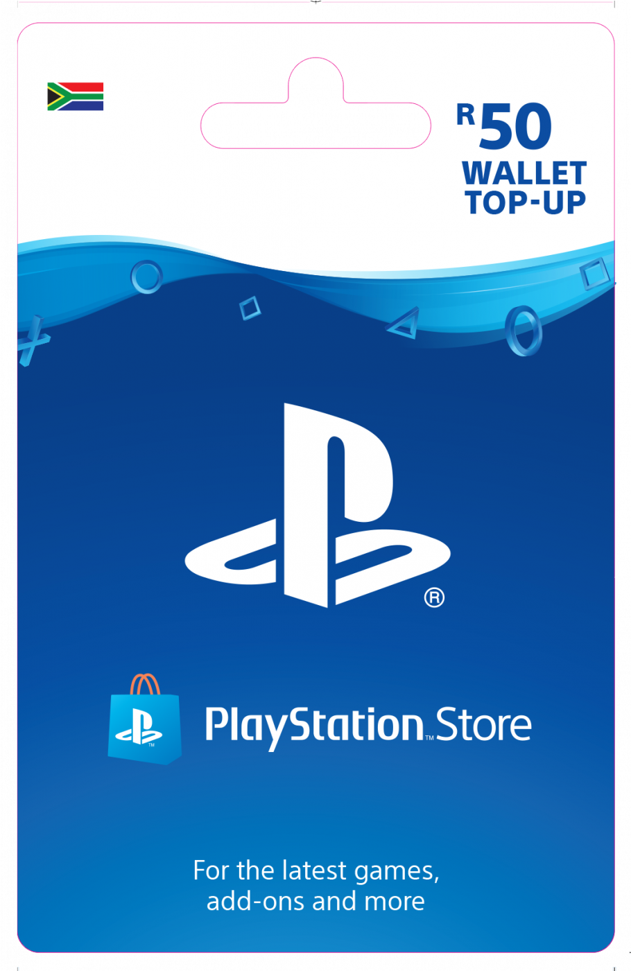 Play Station Wallet Top Up Card R50