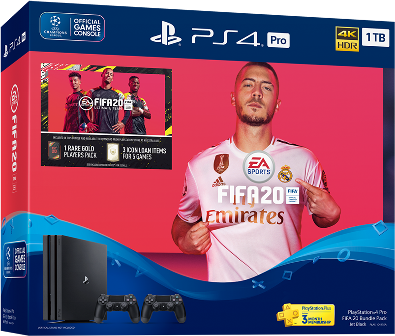 Play Station4 Pro F I F A20 Bundle Pack