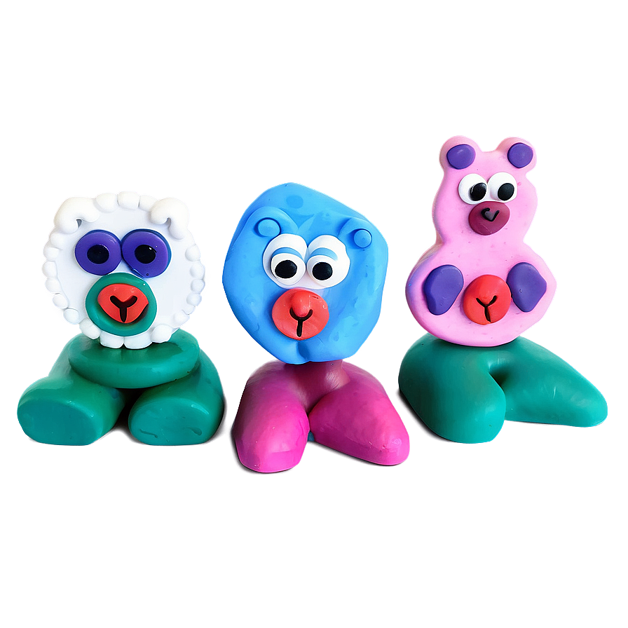 Playdough Animal Creations Png 38