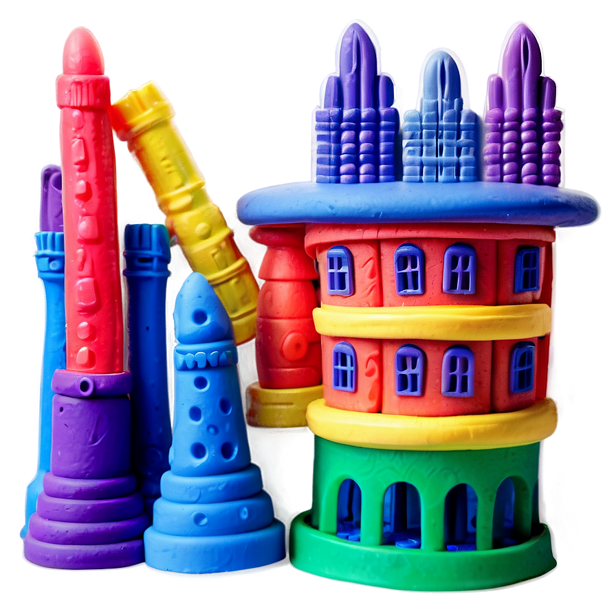 Playdough City Building Kit Png 06132024