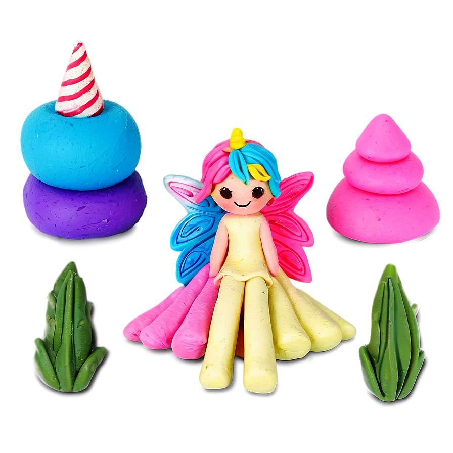 Playdough Fairy And Unicorn Set Png 85