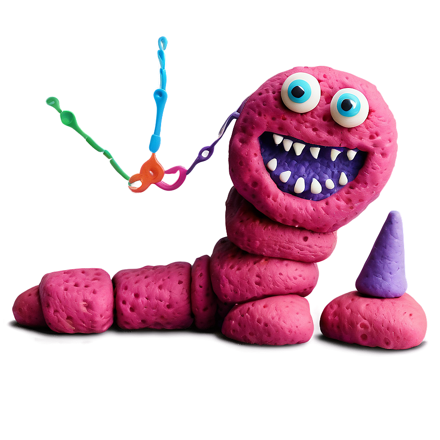 Playdough Monster Creations Png 06132024