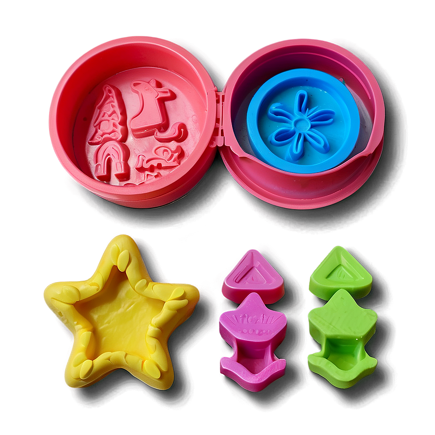 Playdough Shapes And Molds Png 06132024