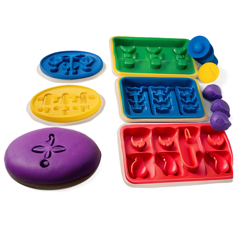 Playdough Shapes And Molds Png 77