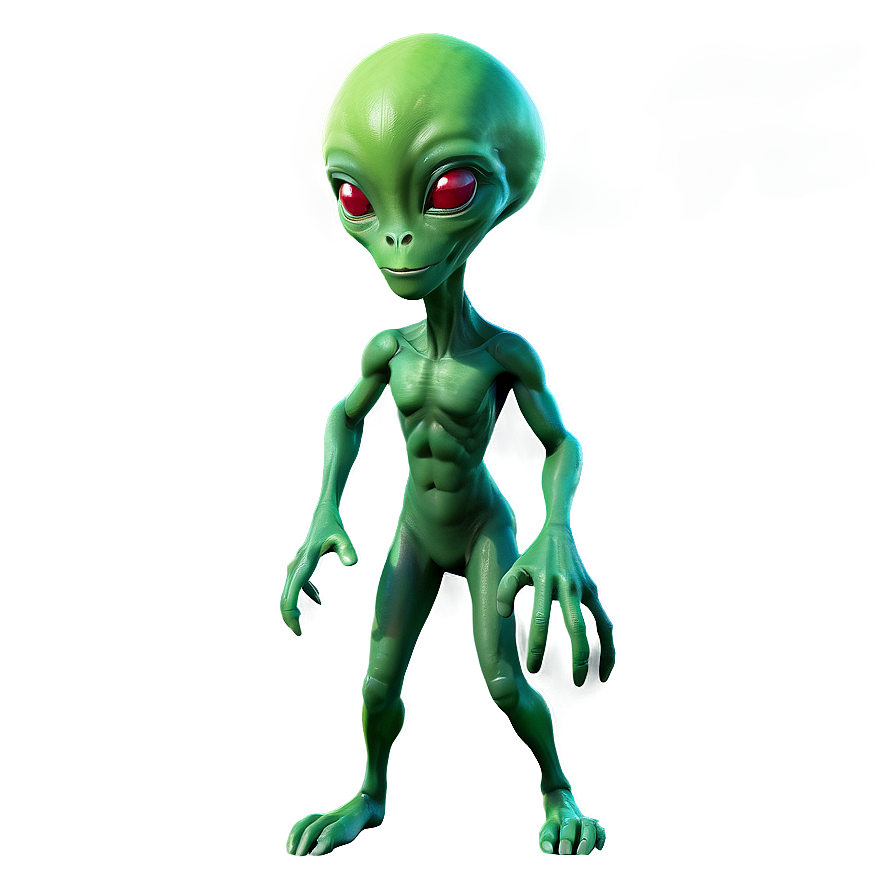 Playful Alien Pal Png Dgp98