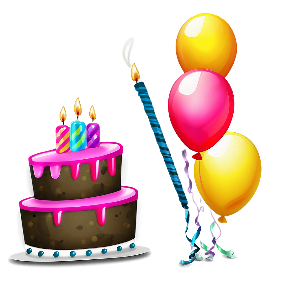 Playful Birthday Emoji Png 06272024