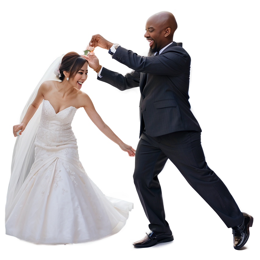 Playful Bride And Groom Png 06262024