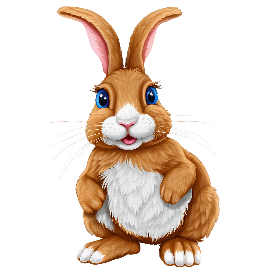 Playful Bunny Clipart Png 05212024