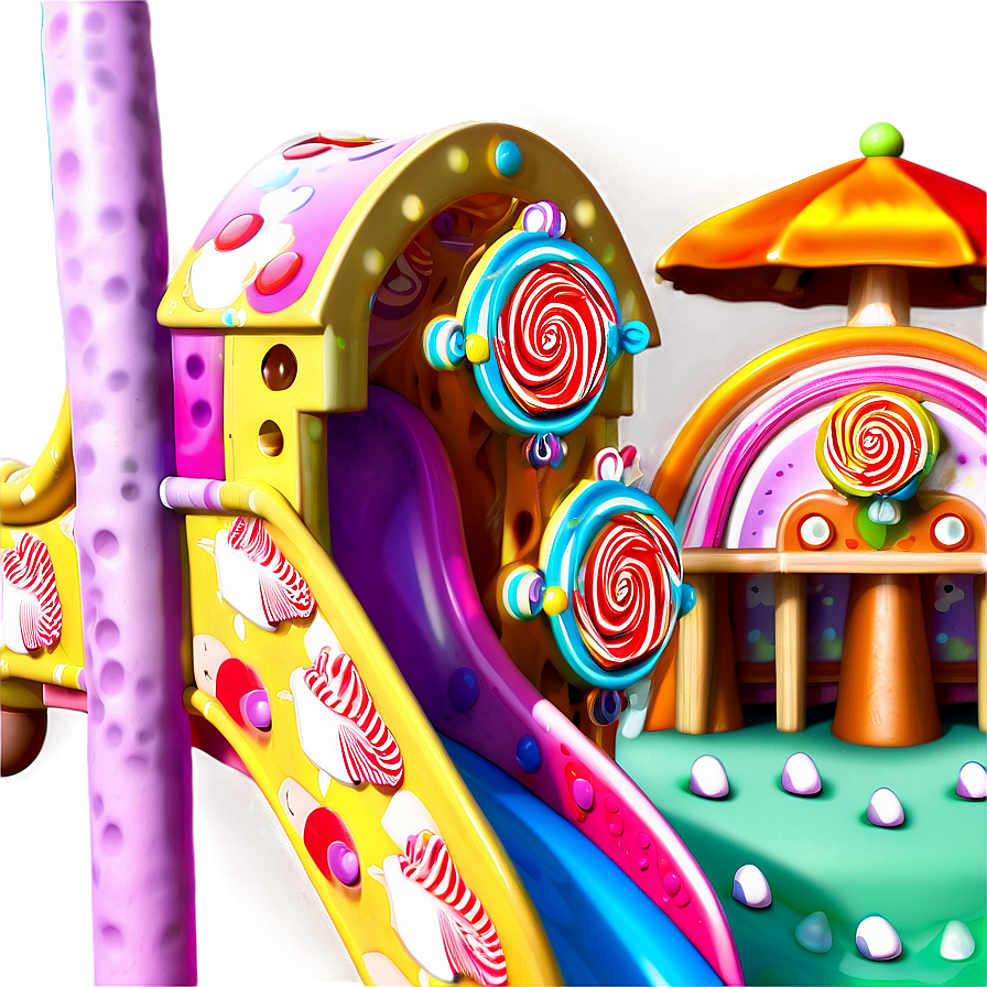 Playful Candyland Playground Png Snt76