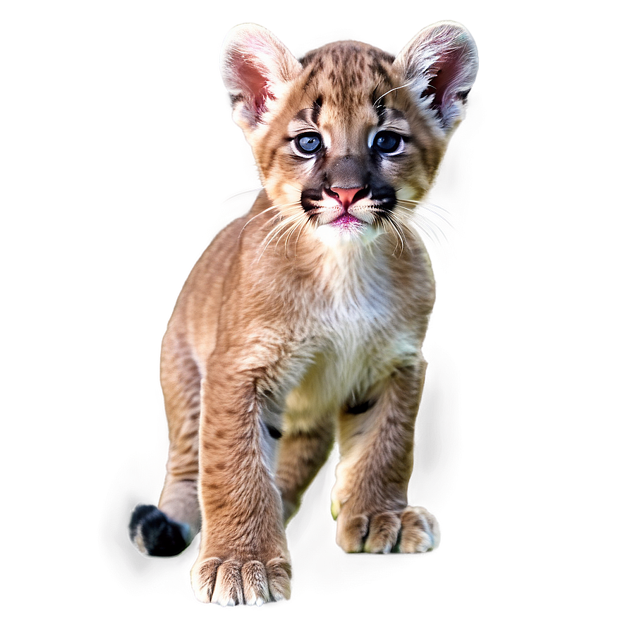 Playful Cougar Cub Png Jxe89