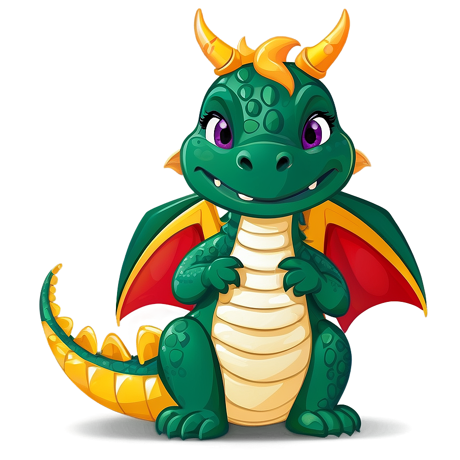 Playful Cute Dragon Png Tbf93