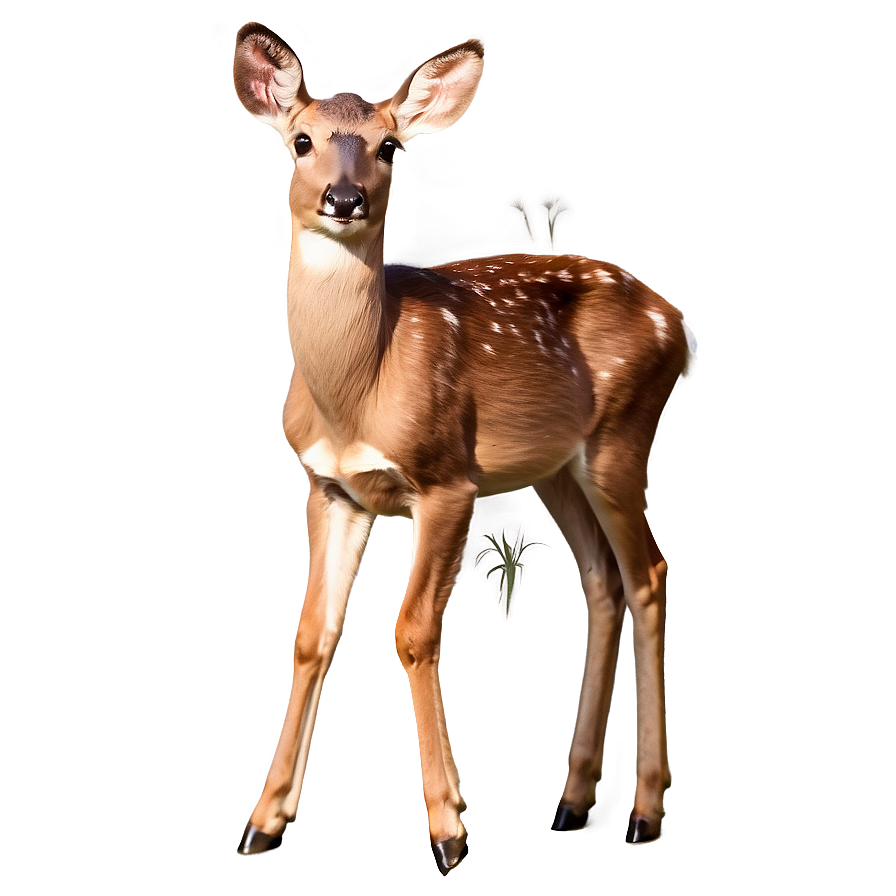 Playful Doe In Meadow Png 2