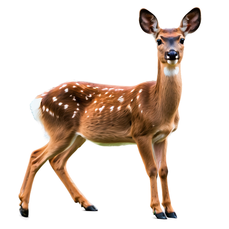 Playful Doe In Meadow Png 95