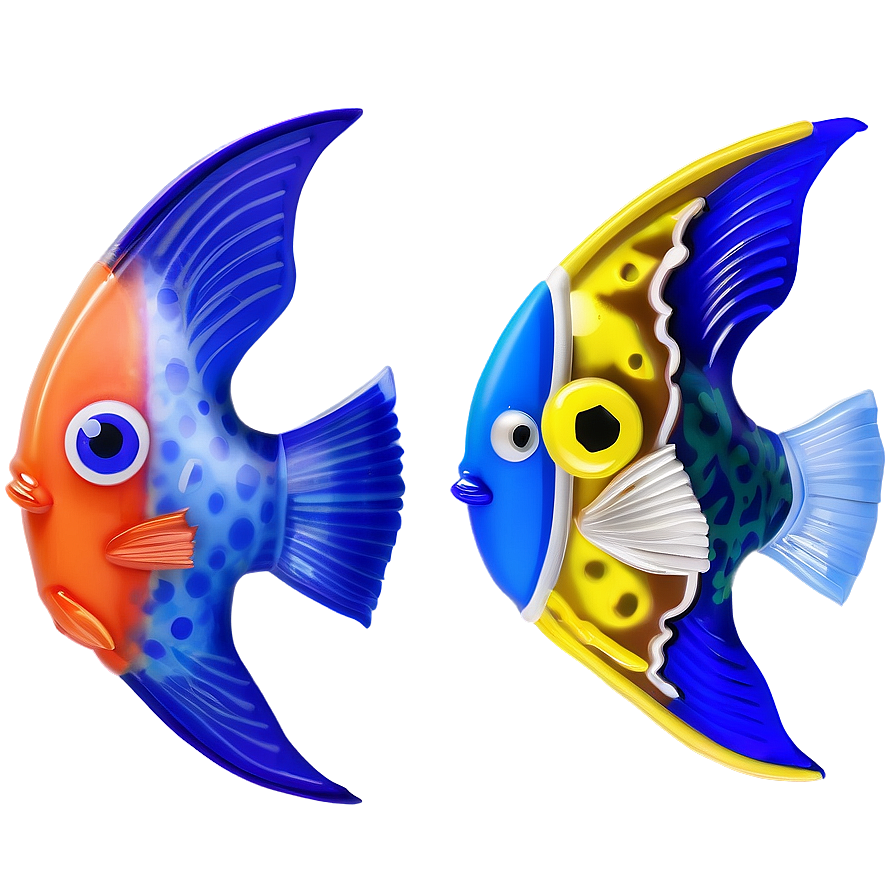 Playful Fish Pals Png 06292024