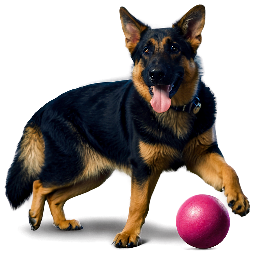 Playful German Shepherd Png 67