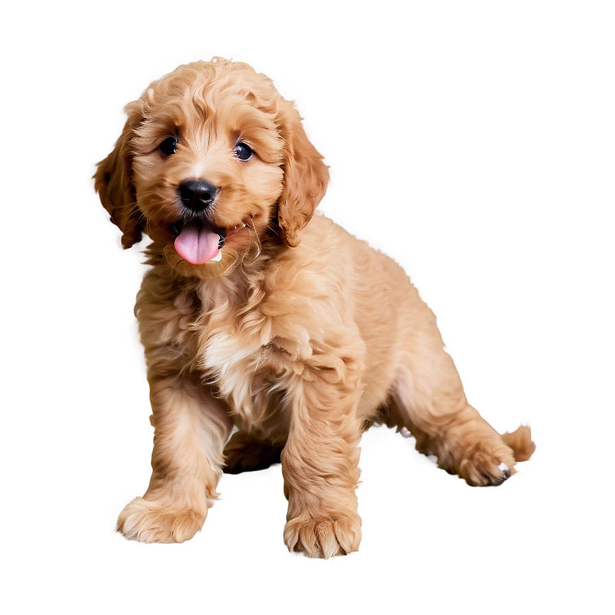 Playful Goldendoodle Puppy Png 06262024