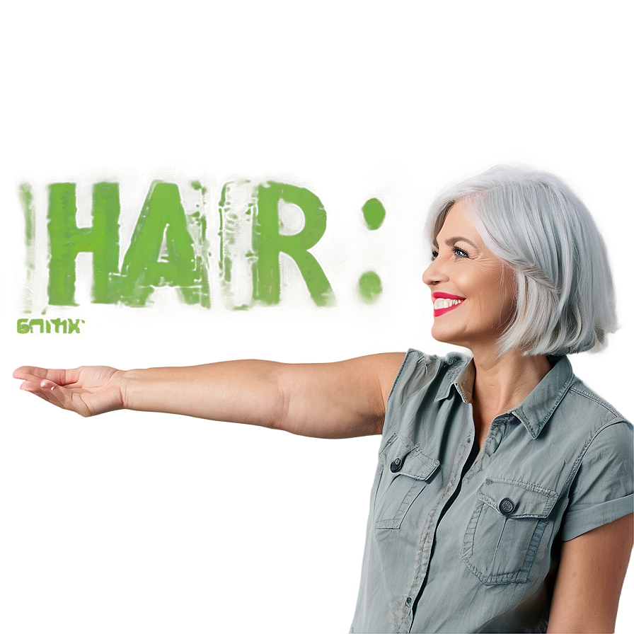 Playful Grey Hair Png Wit62