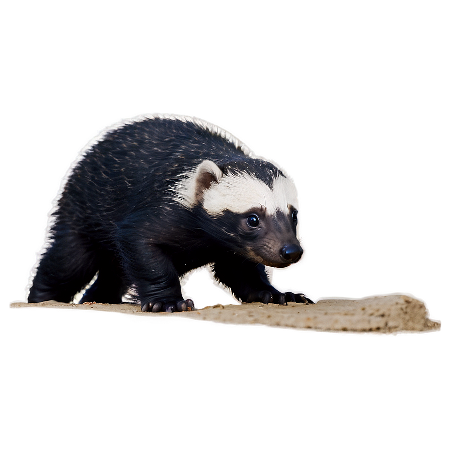 Playful Honey Badger Cub Png Icq