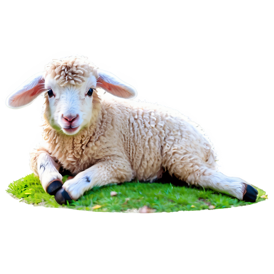 Playful Lamb Png Vlk20