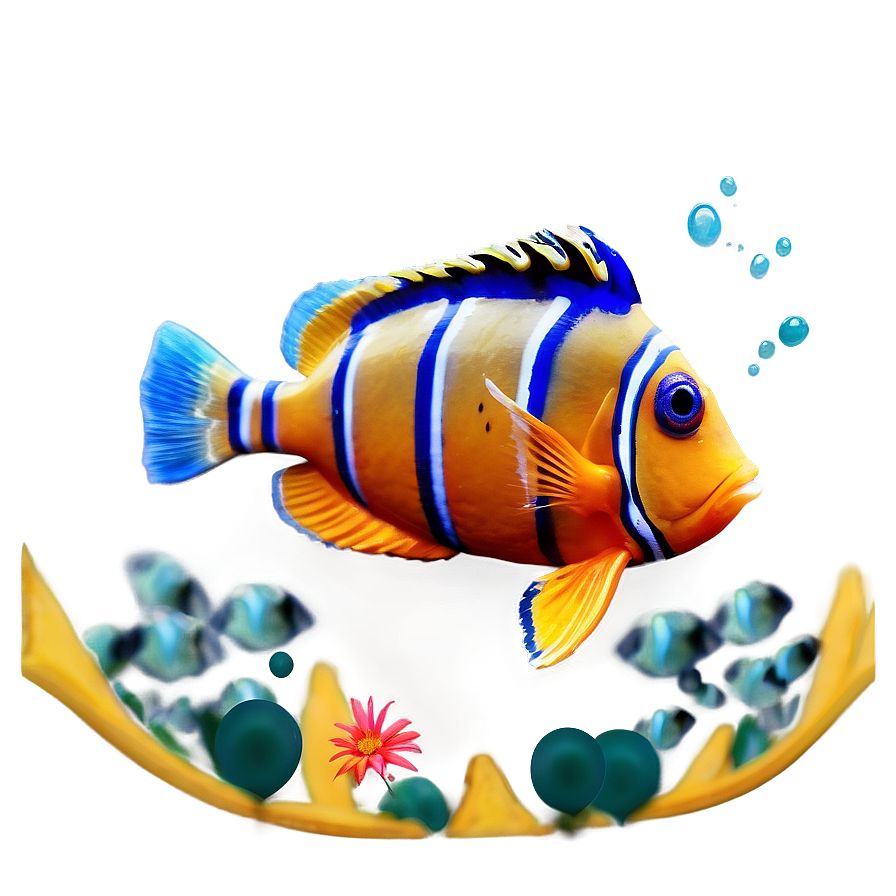 Playful Marine Fish Png 57