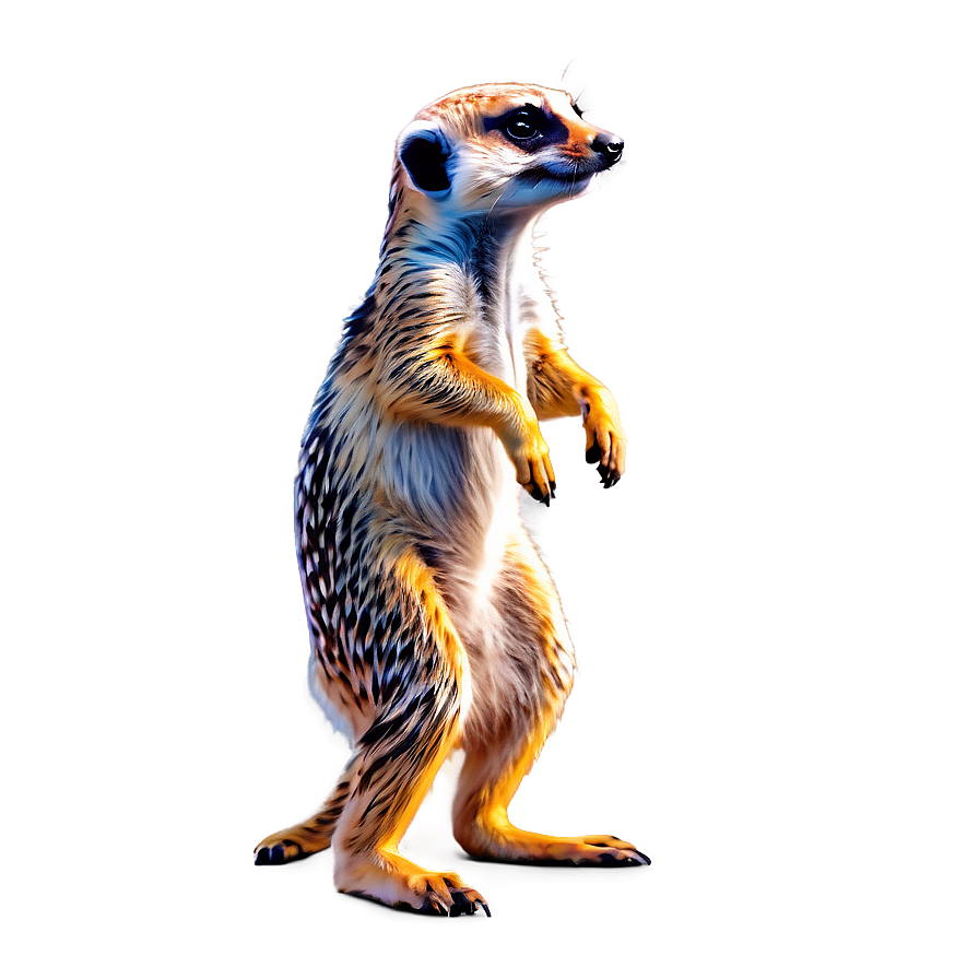 Playful Meerkat Pose Png 14