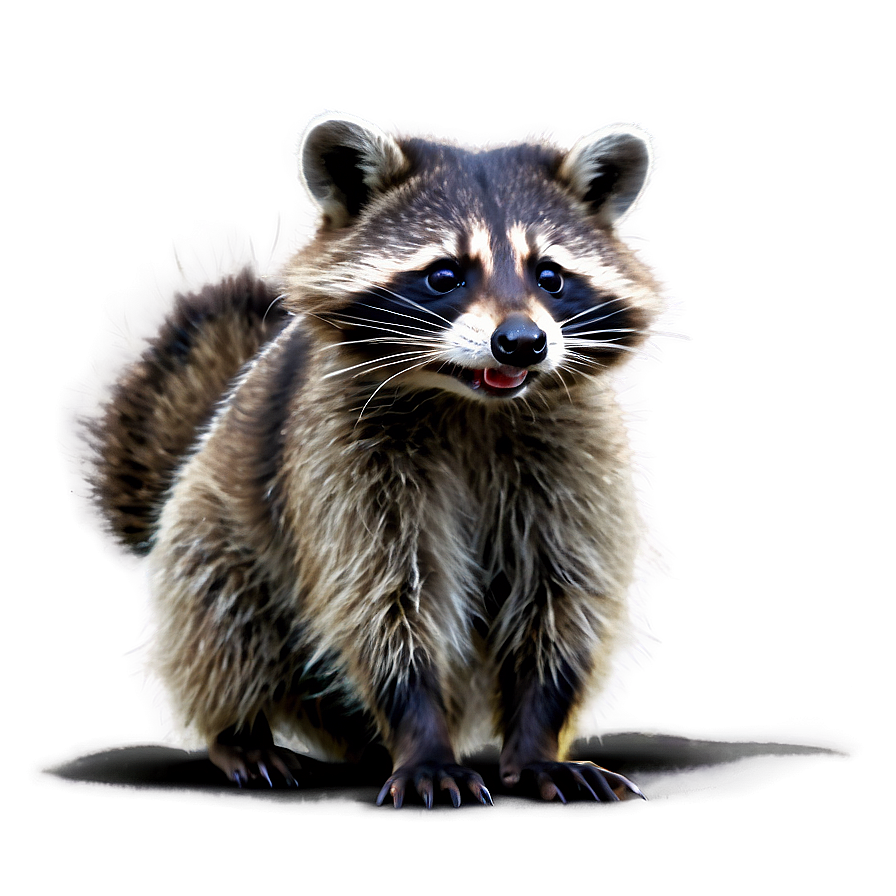 Playful Raccoon Png Ymv74