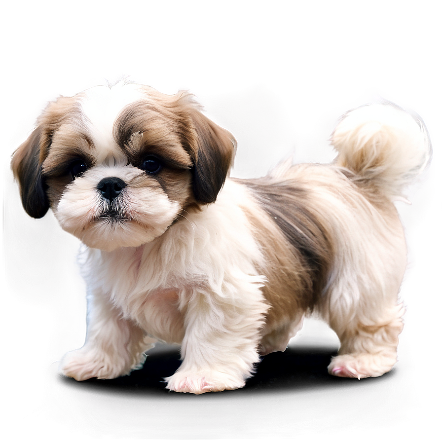 Playful Shih Tzu Puppies Png 87