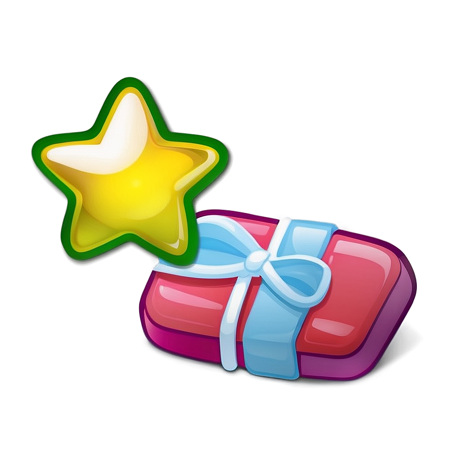 Playful Star Icon Png 78