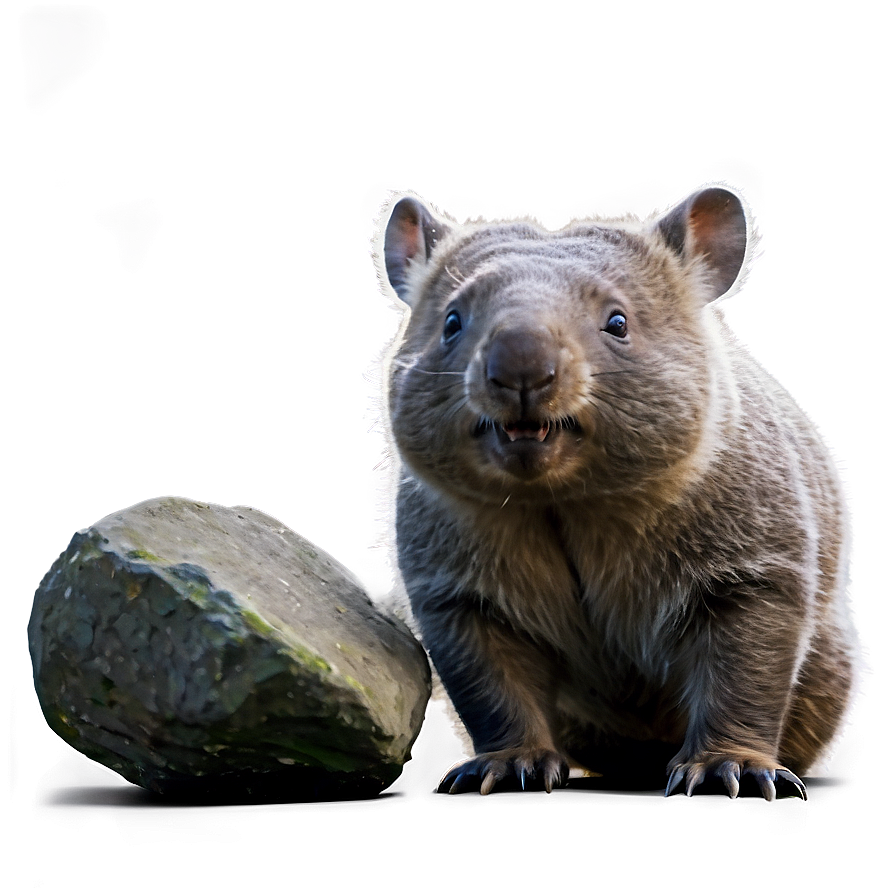 Playful Wombat Png Xtq