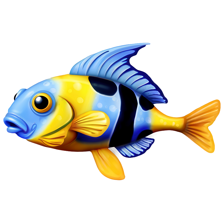 Pleasing Cute Fish Png 06292024