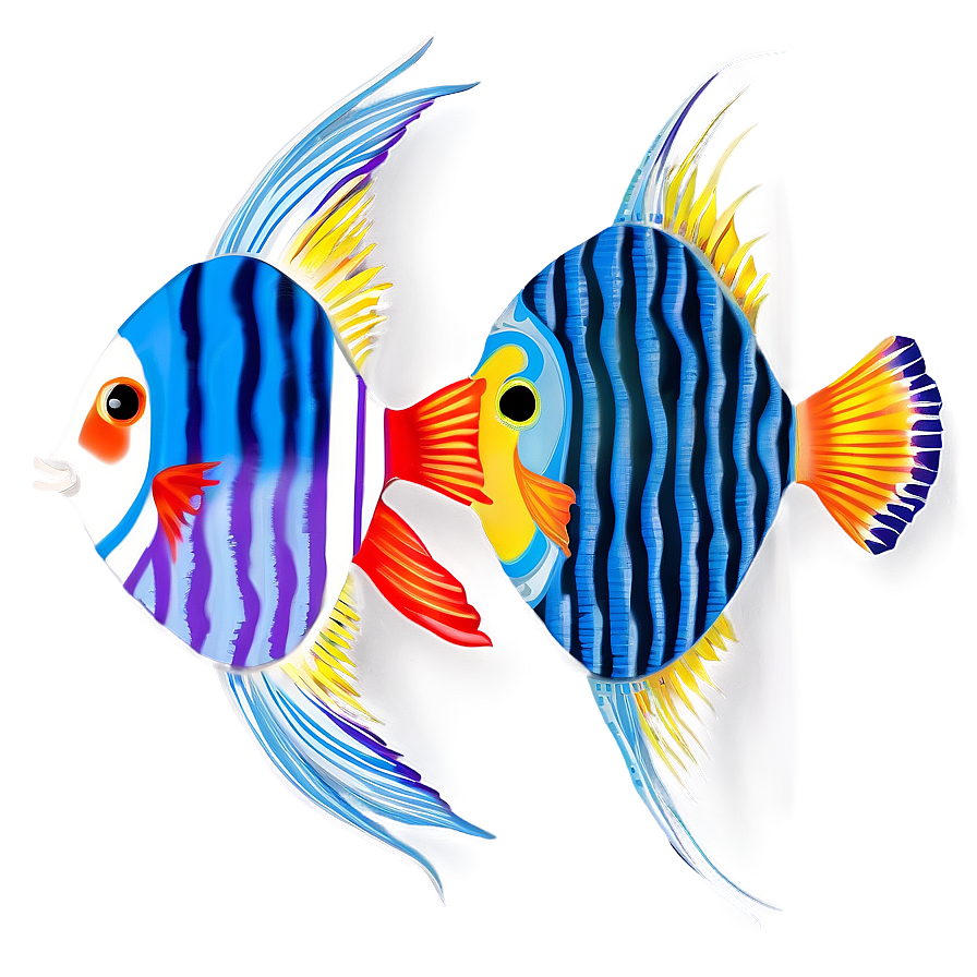 Pleasing Fish Pair Png Oqs55