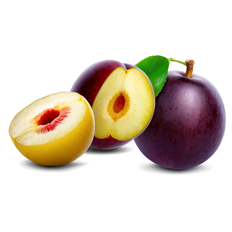 Plum Slice Png Imt