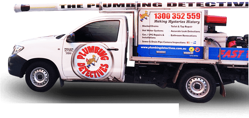 Plumbing Detectives Van Side View