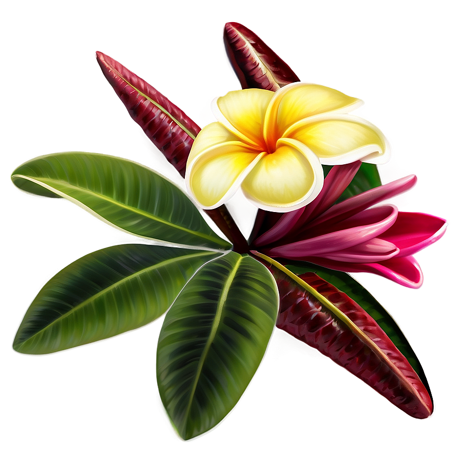 Plumeria Art Png 17