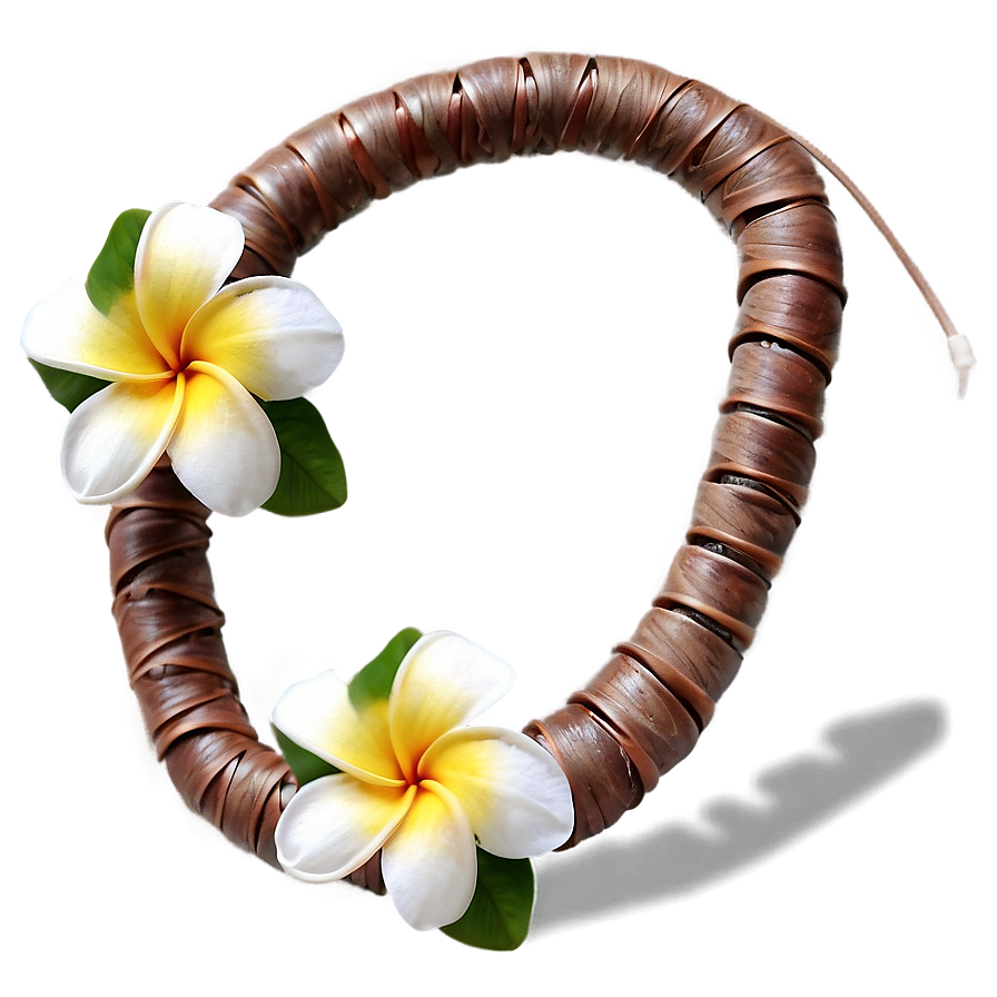 Plumeria Hawaiian Lei Png 06262024