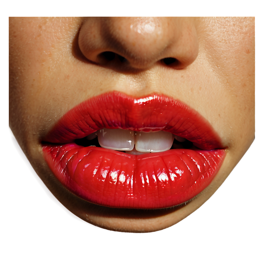 Plump Glossy Lips Png Hlc45