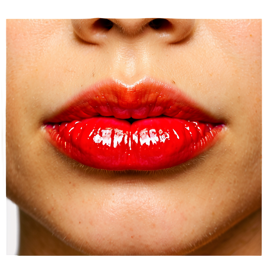 Plump Glossy Lips Png Kxp19