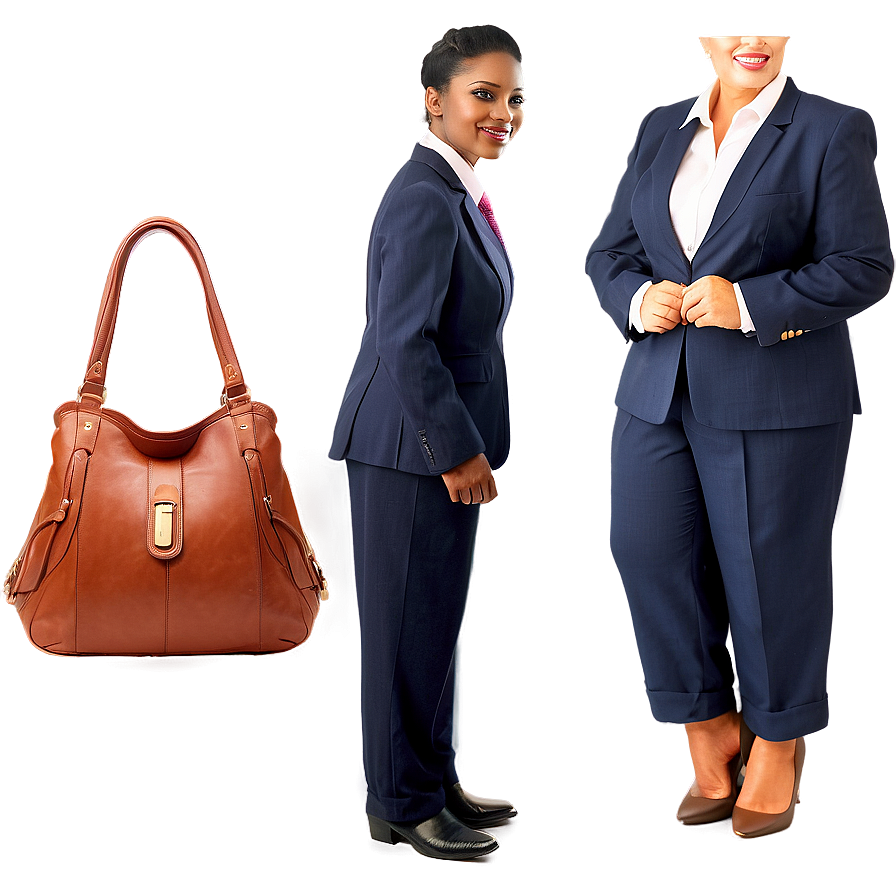 Plus Size Business Suit Png 06212024