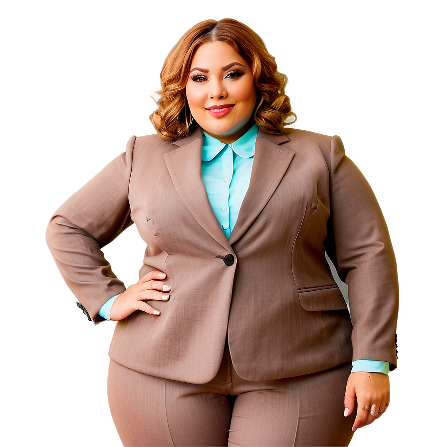 Plus Size Business Suit Png 67