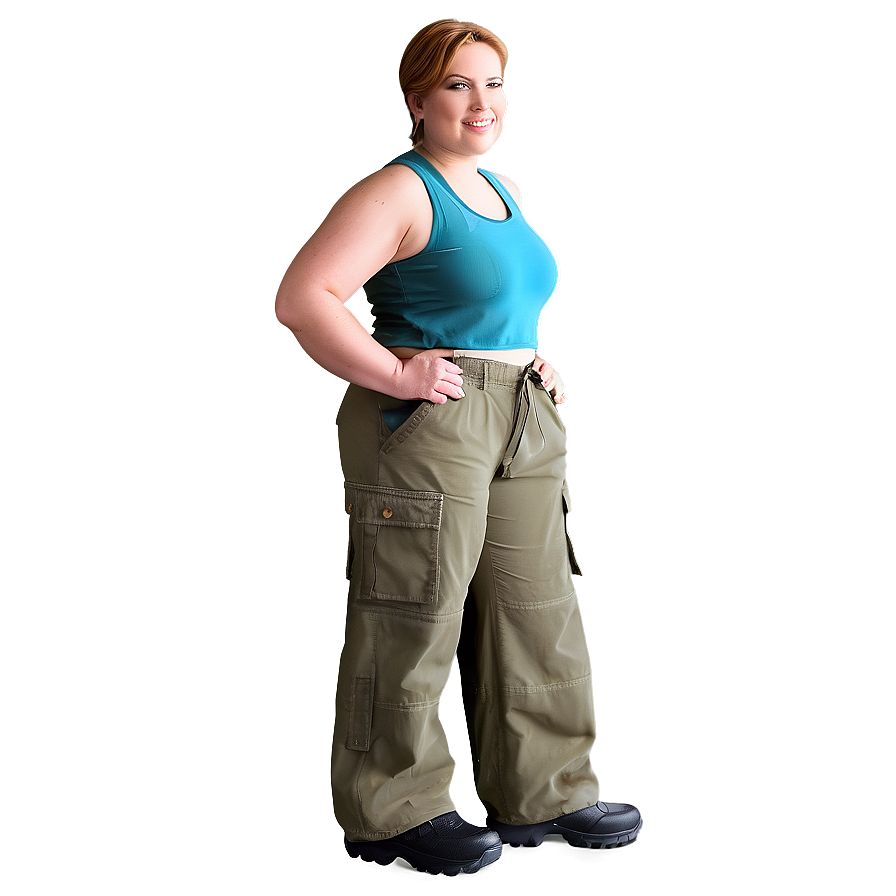 Plus Size Cargo Pants Png 06132024