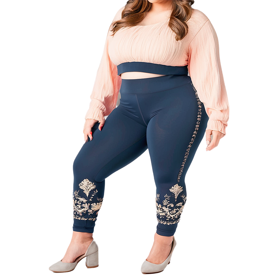 Plus Size Leggings Png 14