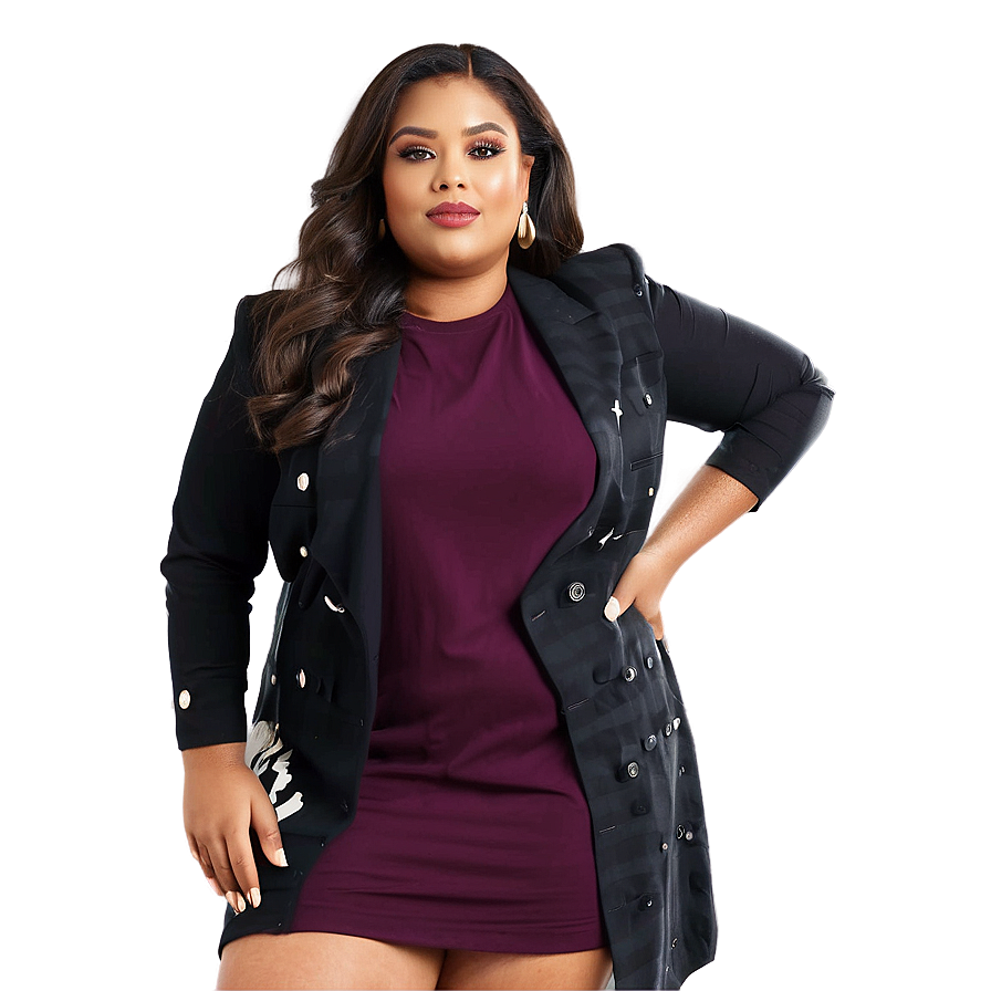 Plus Size Model Style Png Jyn63