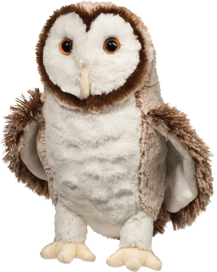 Plush Barn Owl Toy