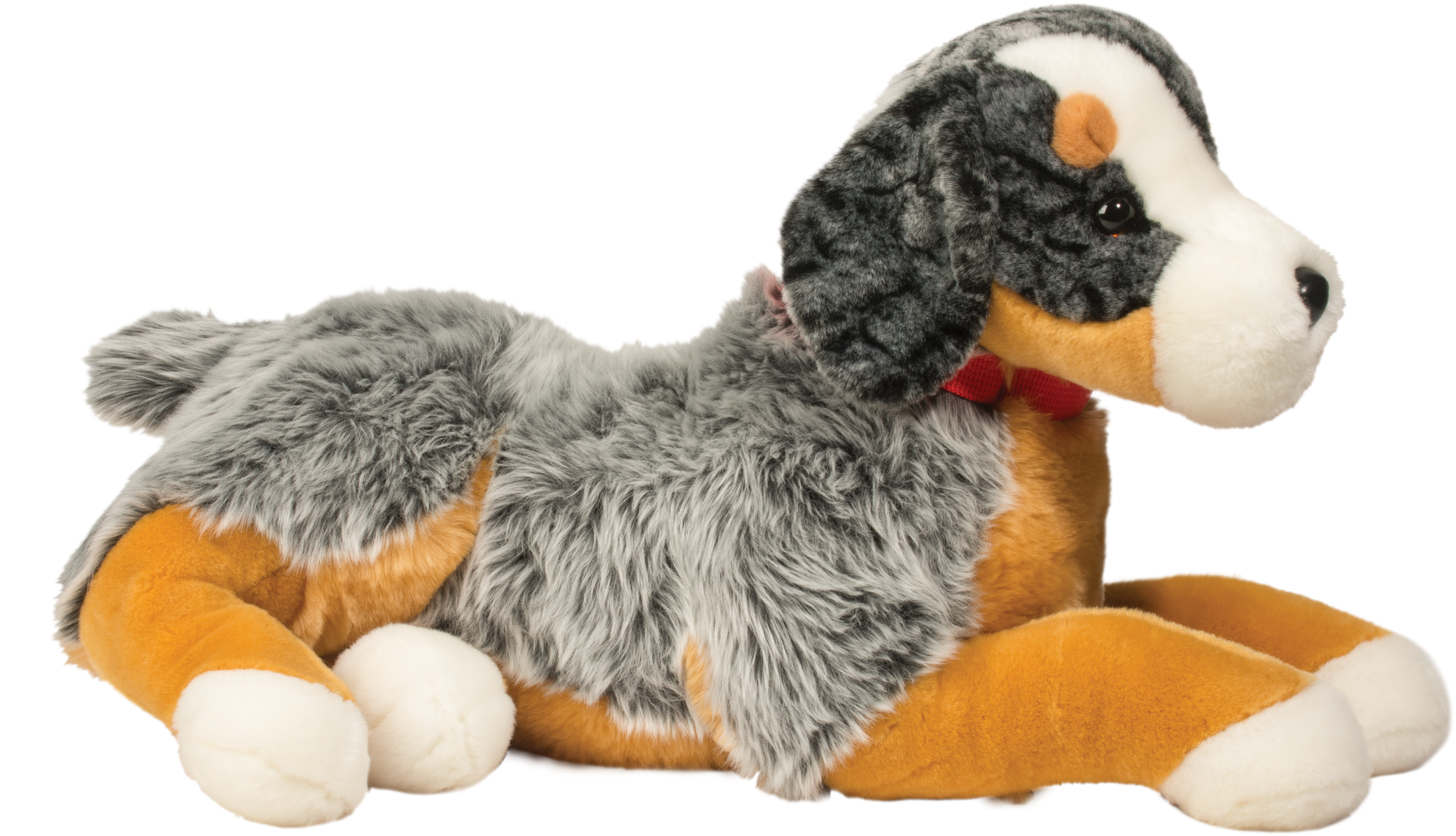 Plush Bernese Mountain Dog Toy