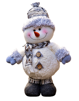 Plush Snowman Toy